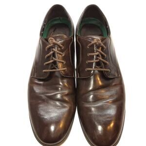 Van Heusen Men's 10 Dress Shoes BrownLaces Oxford